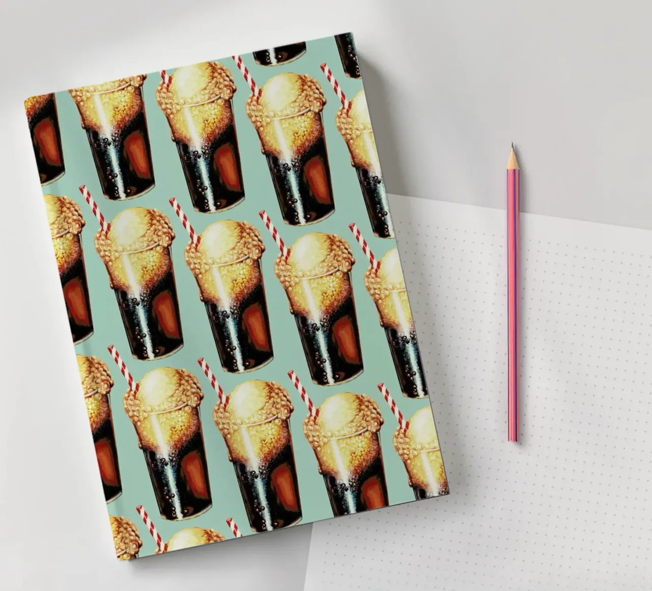 Rootbeer Float Pattern cuaderno de Kelly Gilleran