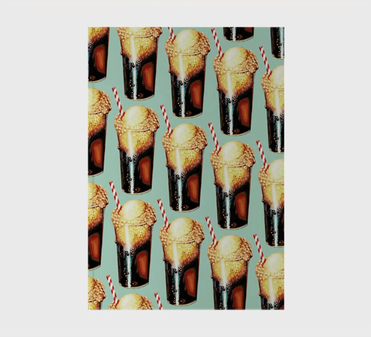 Rootbeer Float Pattern notebook by Kelly Gilleran