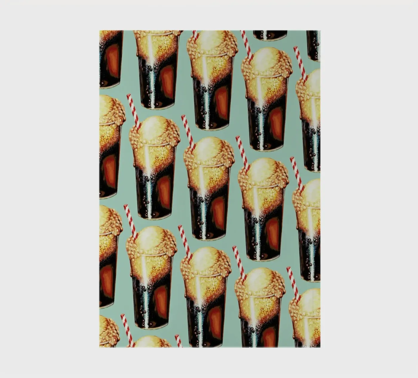 Rootbeer Float Pattern notebook by Kelly Gilleran