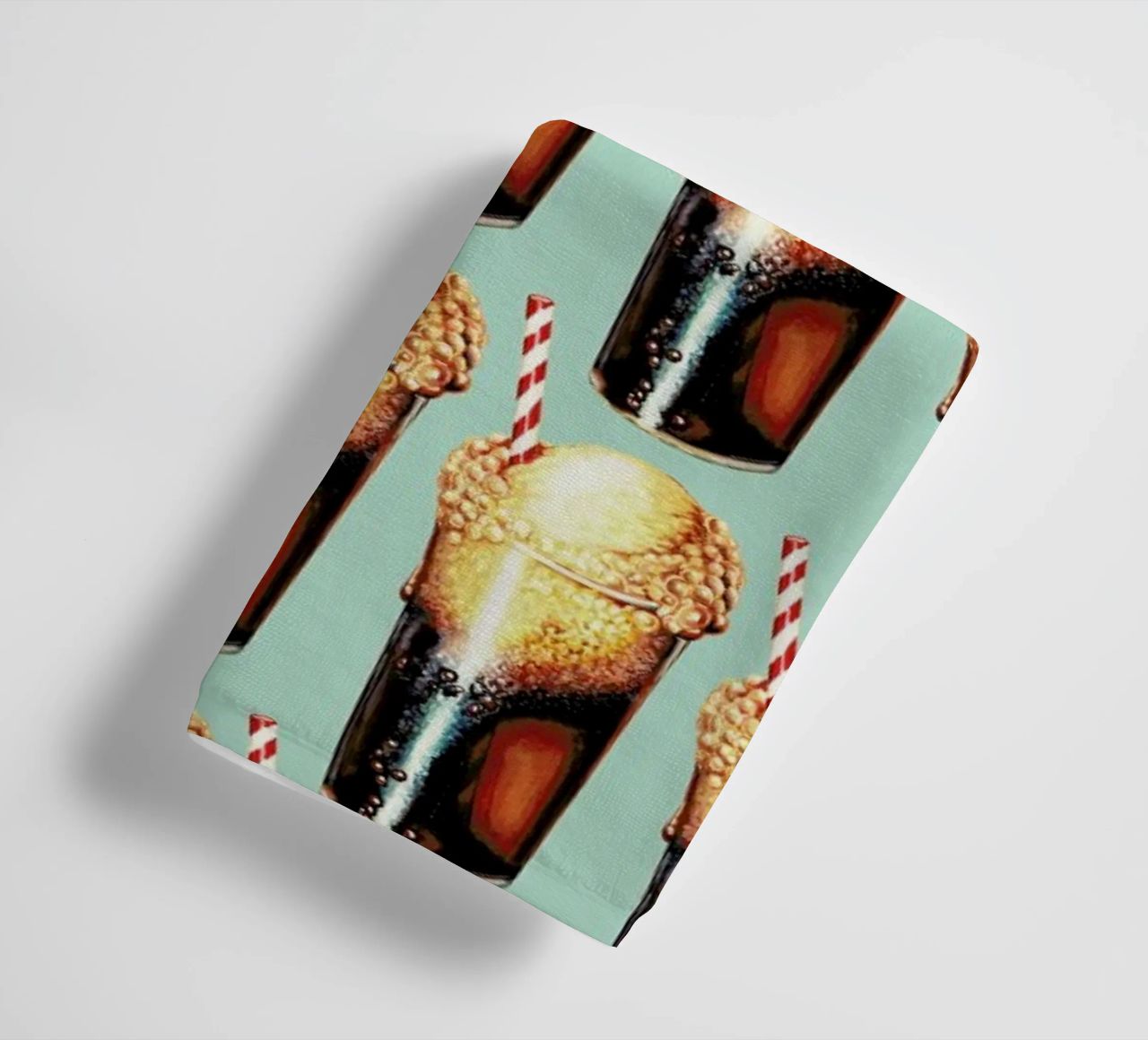 Rootbeer Float Pattern towel by Kelly Gilleran