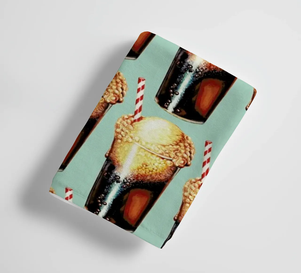 Rootbeer Float Pattern Handtuch von Kelly Gilleran