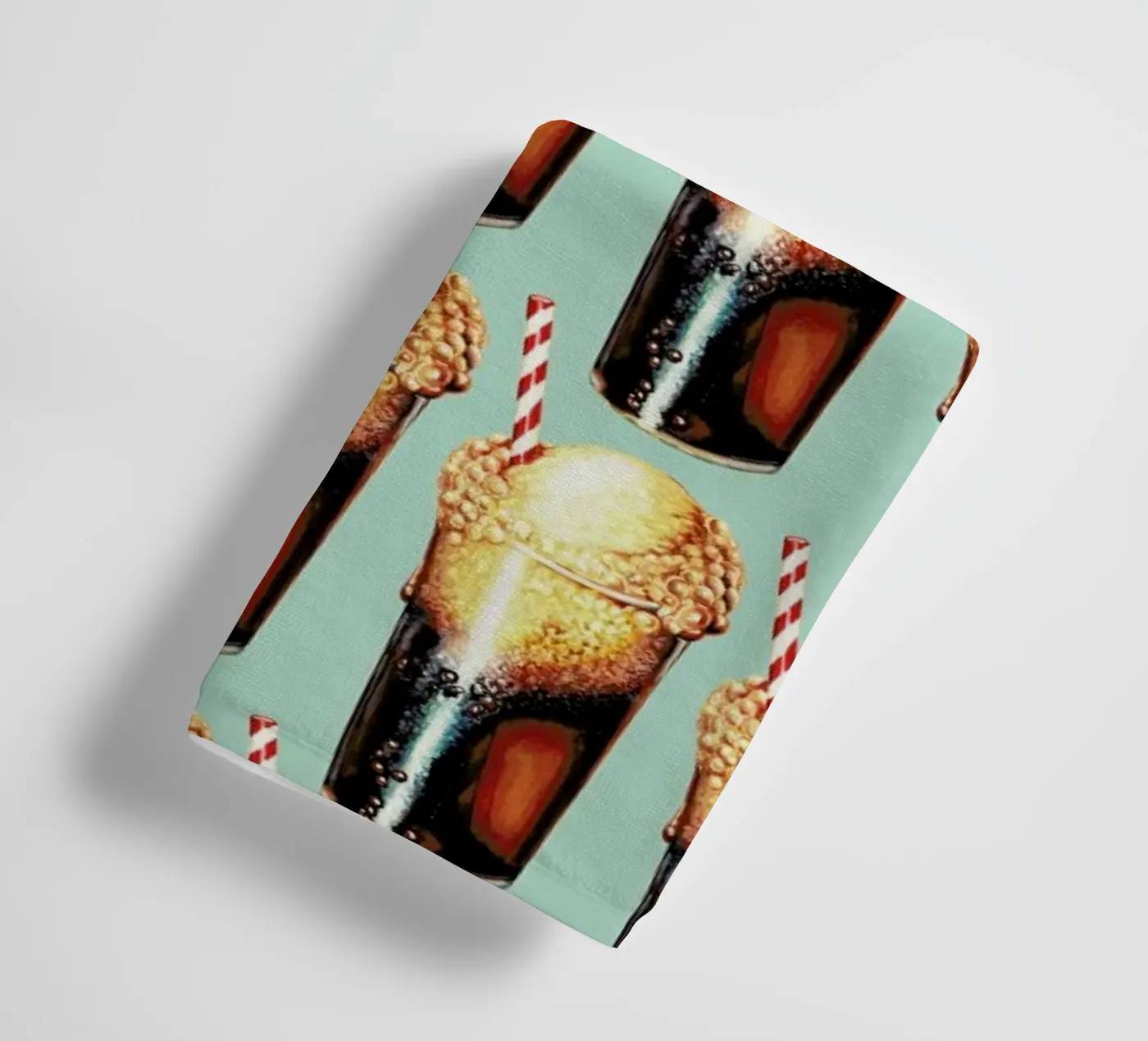 Rootbeer Float Pattern Handtuch von Kelly Gilleran