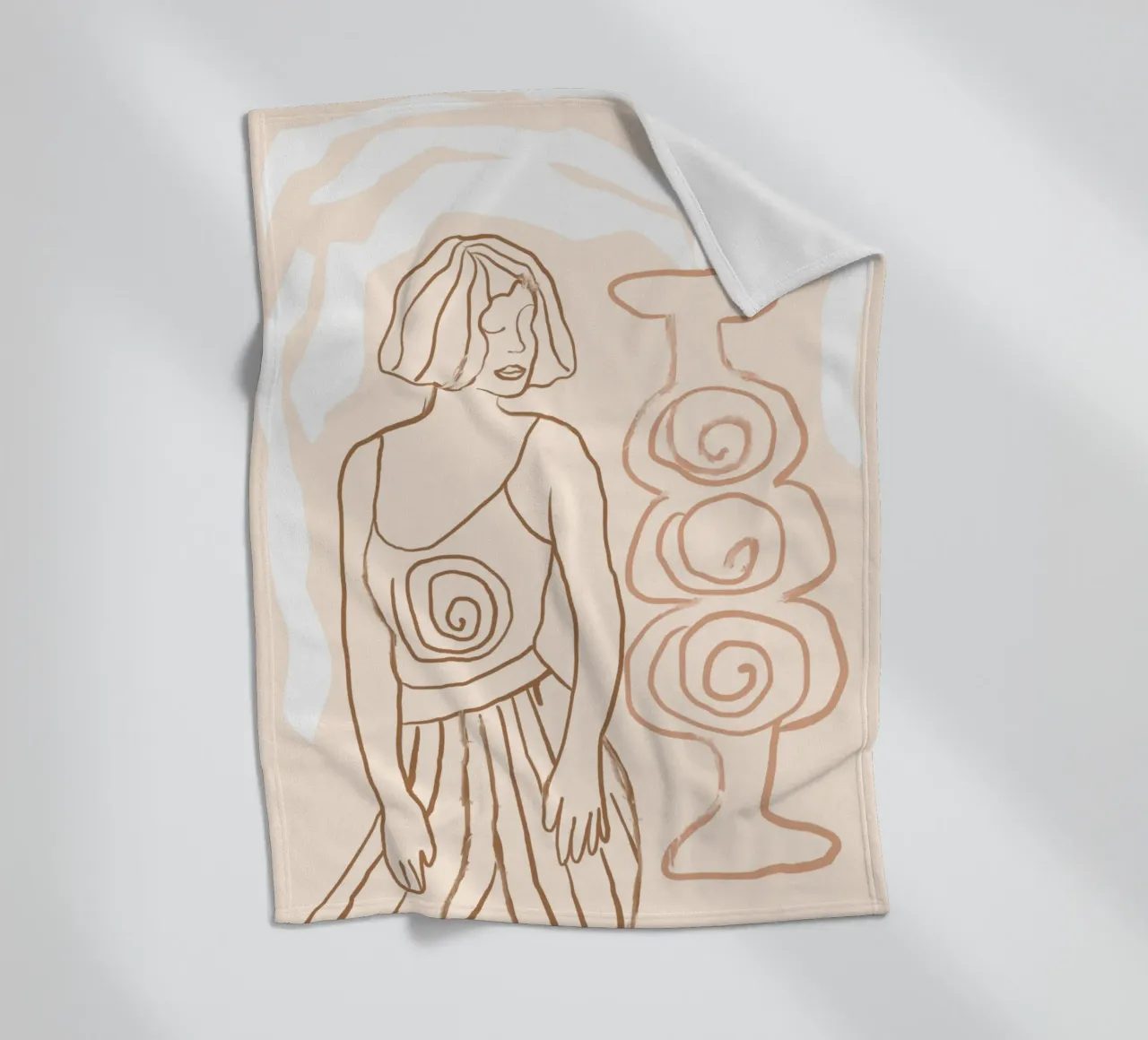 Vie Simple No 90 coperta in pile da treechild