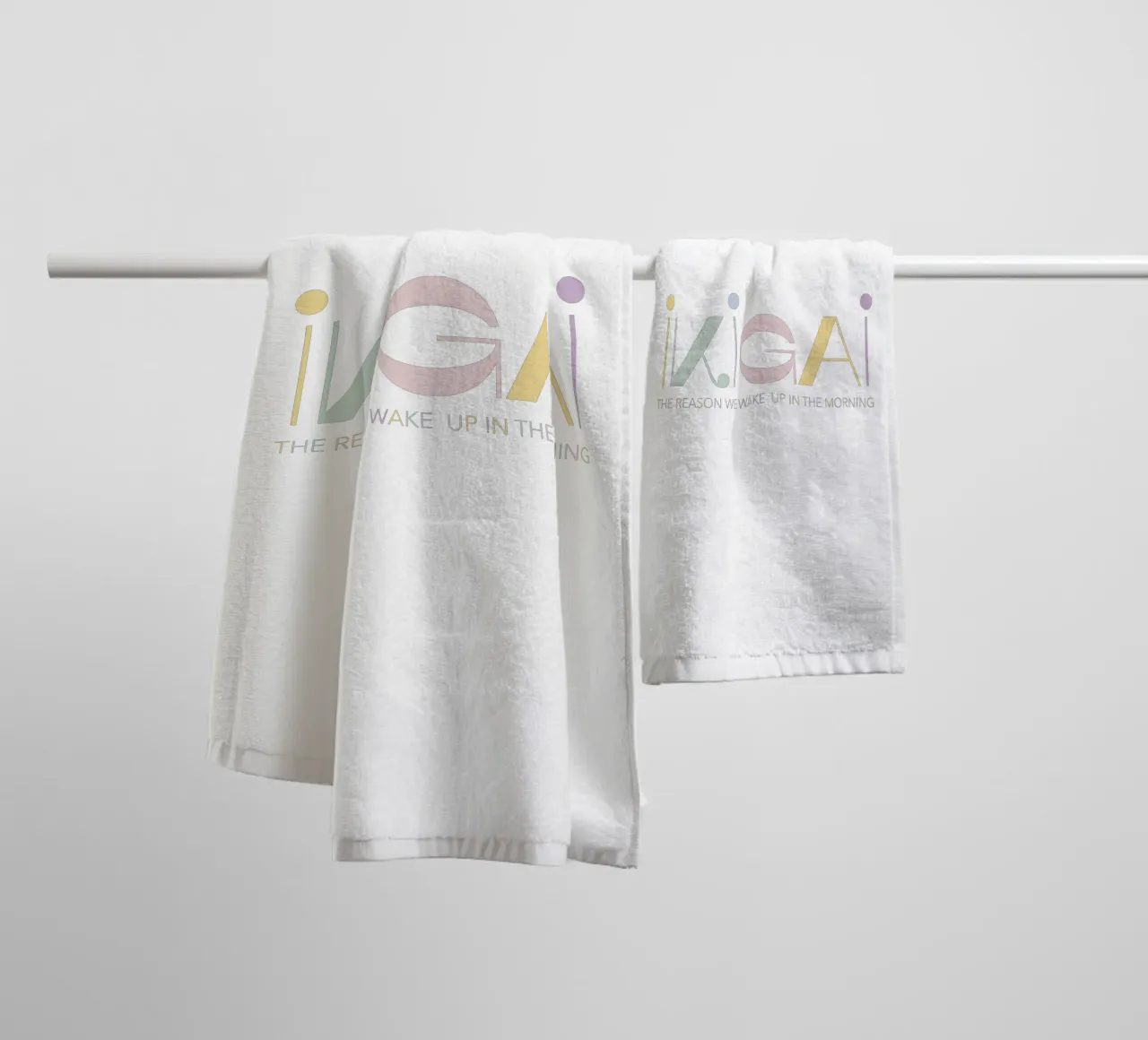 IKIGAI - Japanese asciugamano da bagno da natural neutral