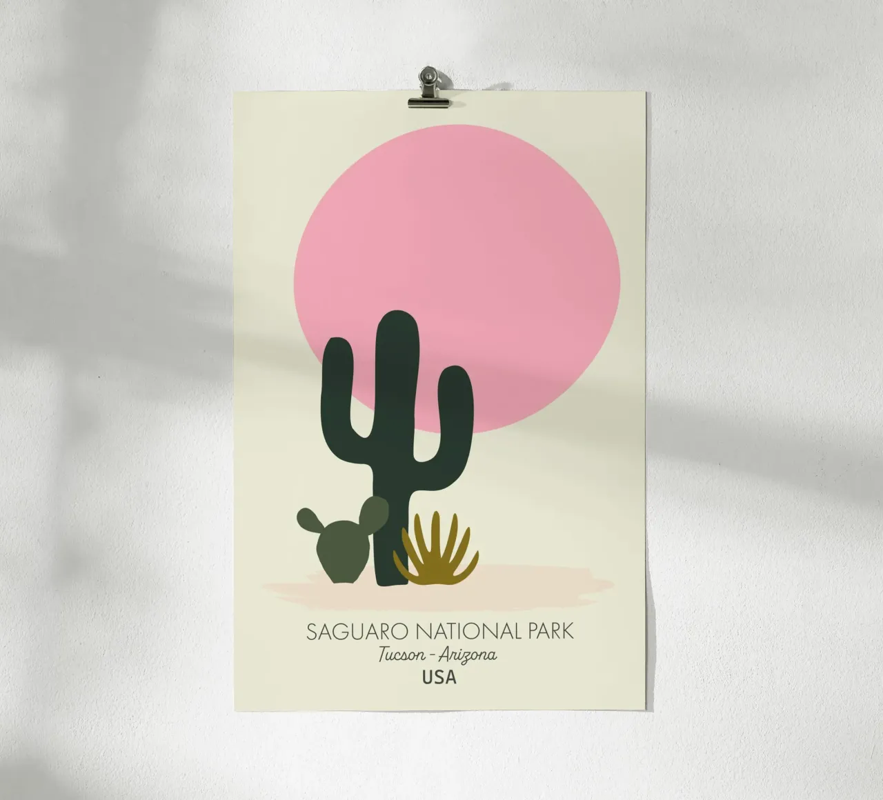 parco nazionale del saguaro poster da STUDIO 4H37