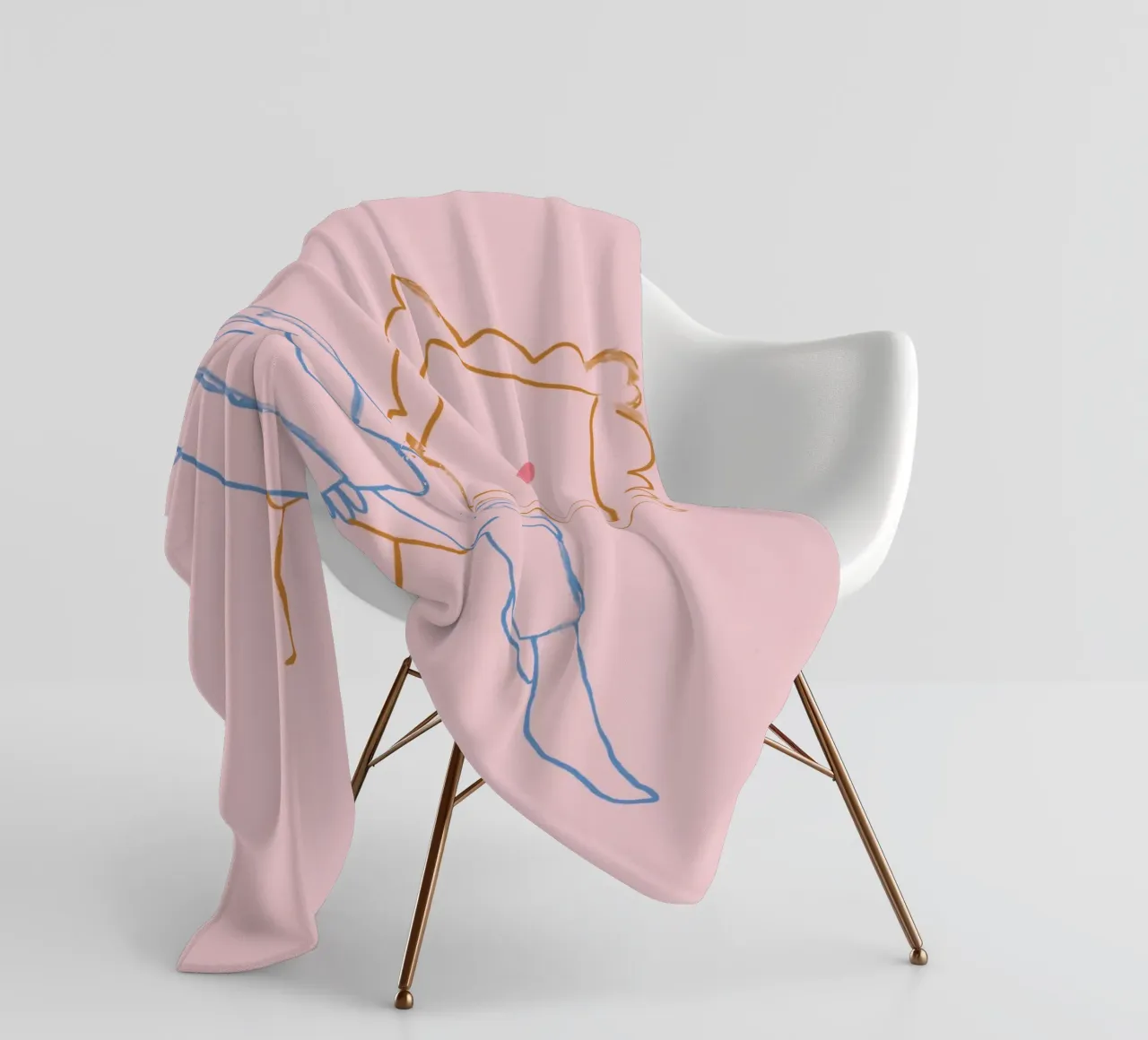 Vie Simple No 92 coperta in pile da treechild