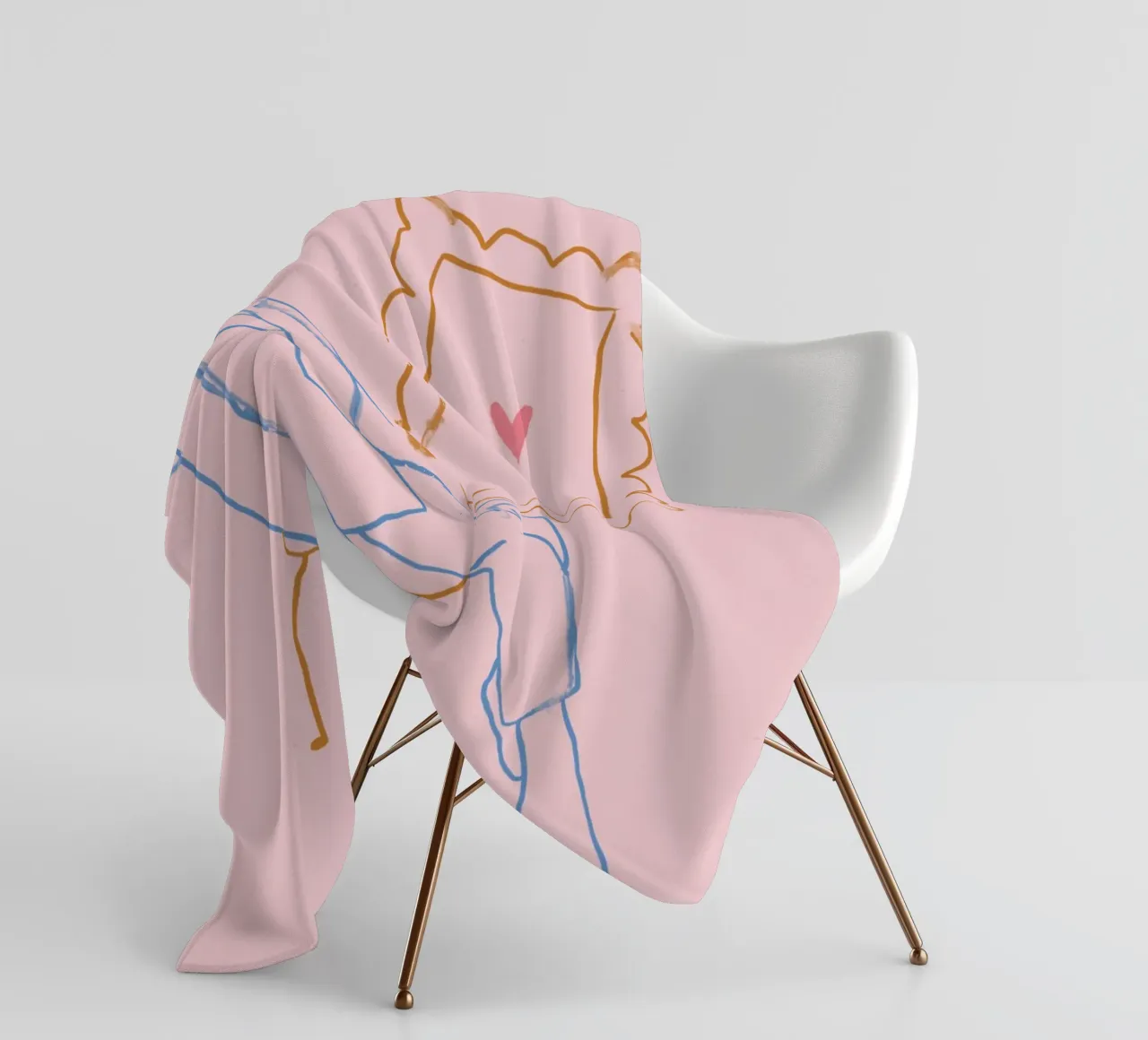 Vie Simple No 92 coperta in pile da treechild