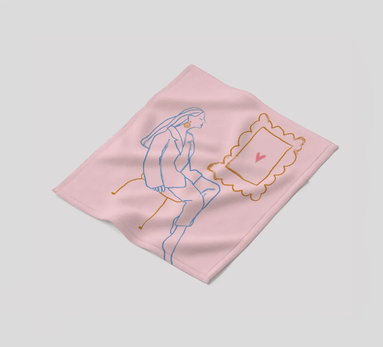 Vie Simple No 92 coperta in pile da treechild