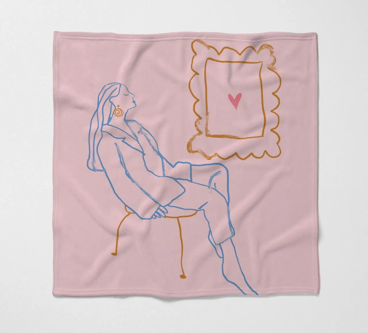 Vie Simple No 92 coperta in pile da treechild