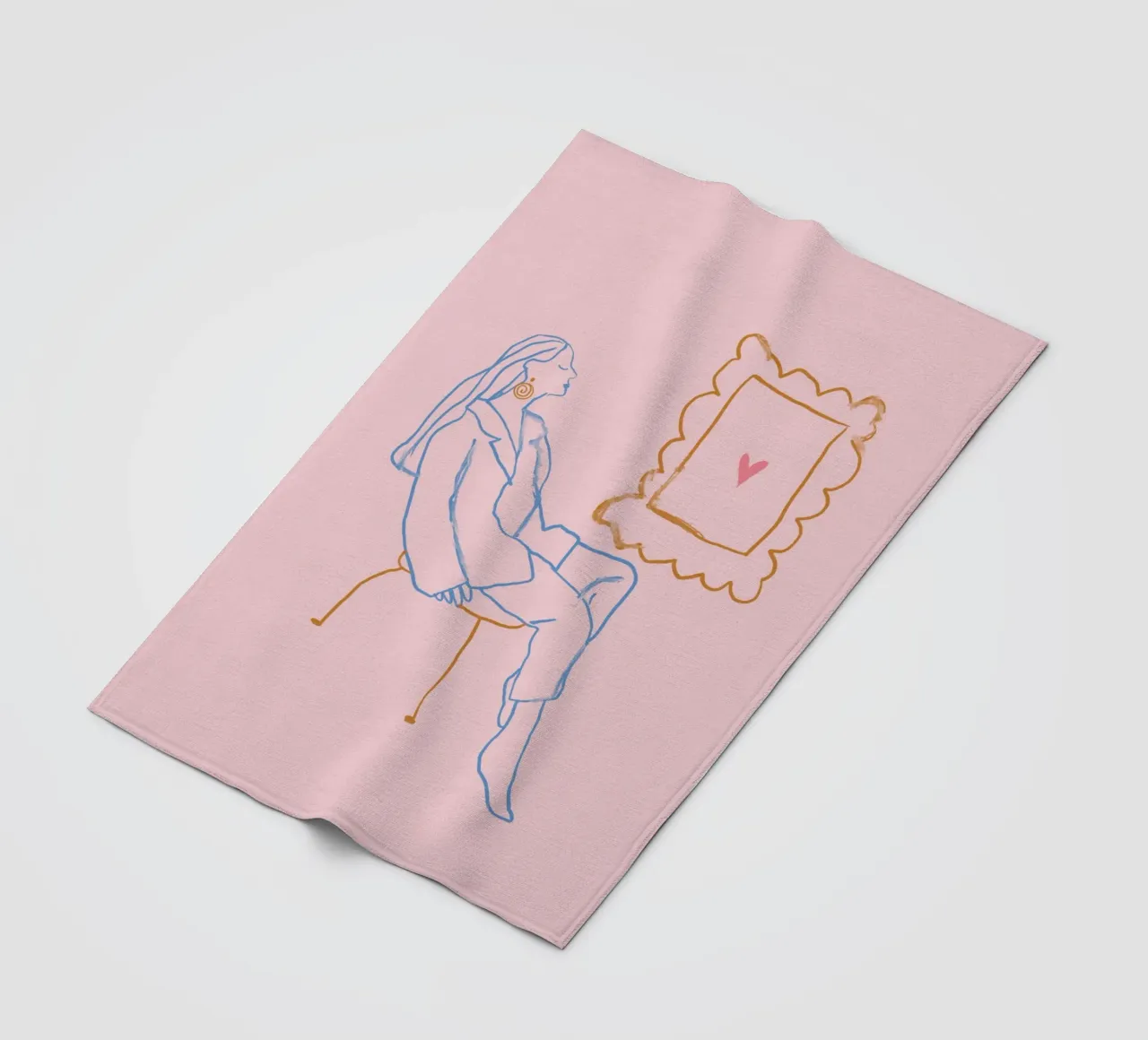 Vie Simple No 92 coperta in pile da treechild