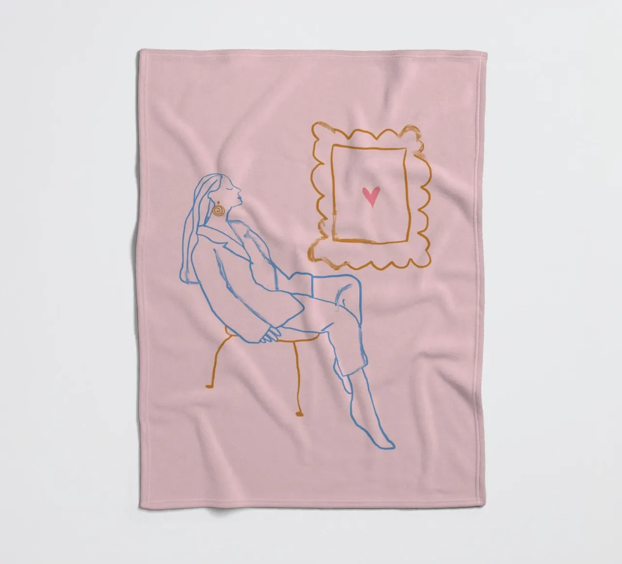 Vie Simple No 92 coperta in pile da treechild