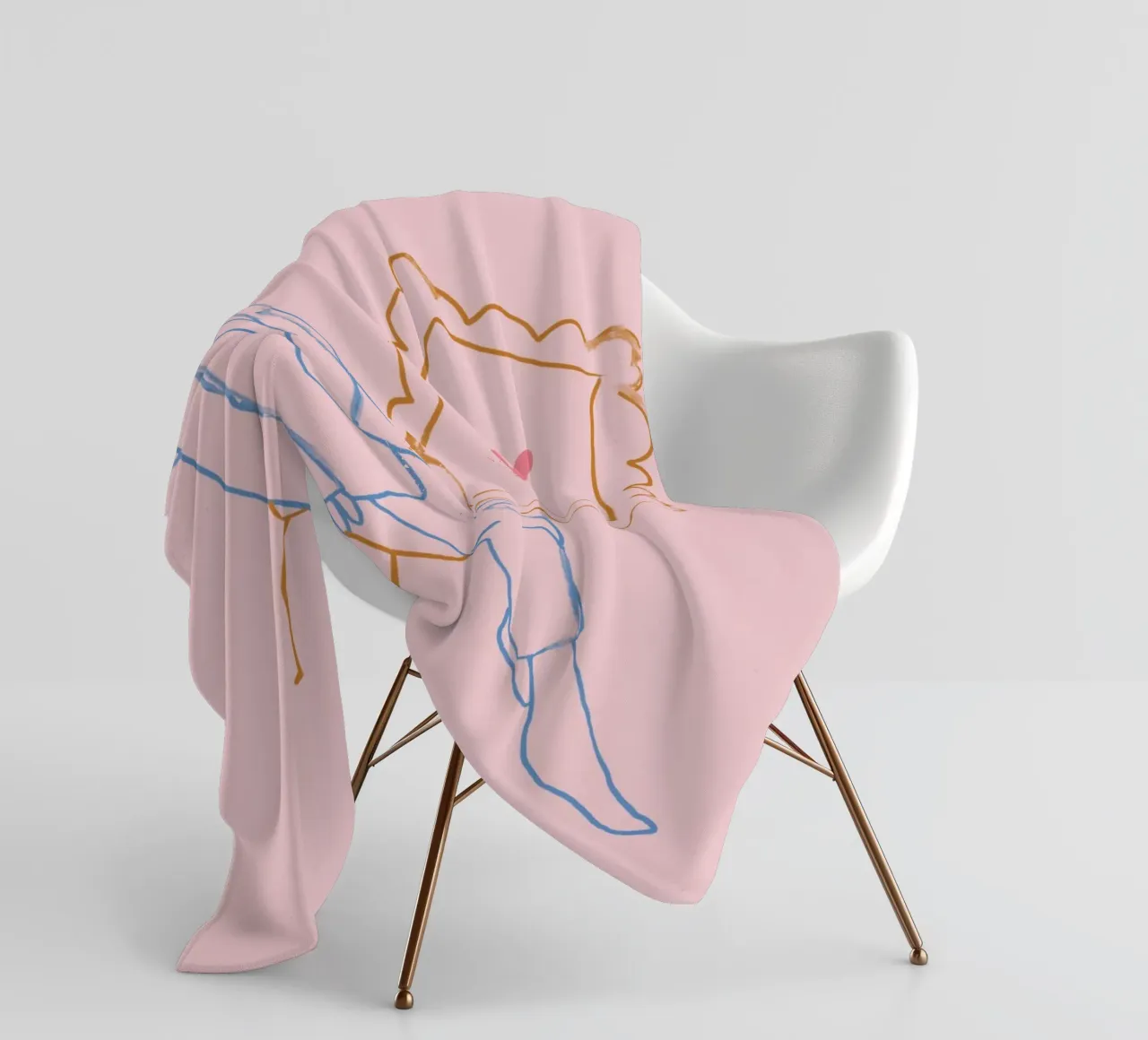 Vie Simple No 92 coperta in pile da treechild