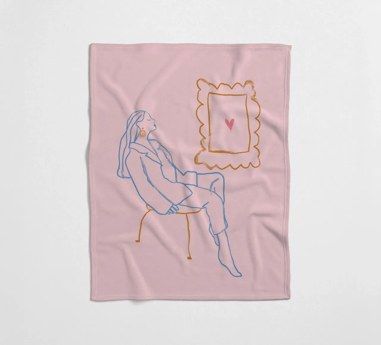 Vie Simple No 92 coperta in pile da treechild