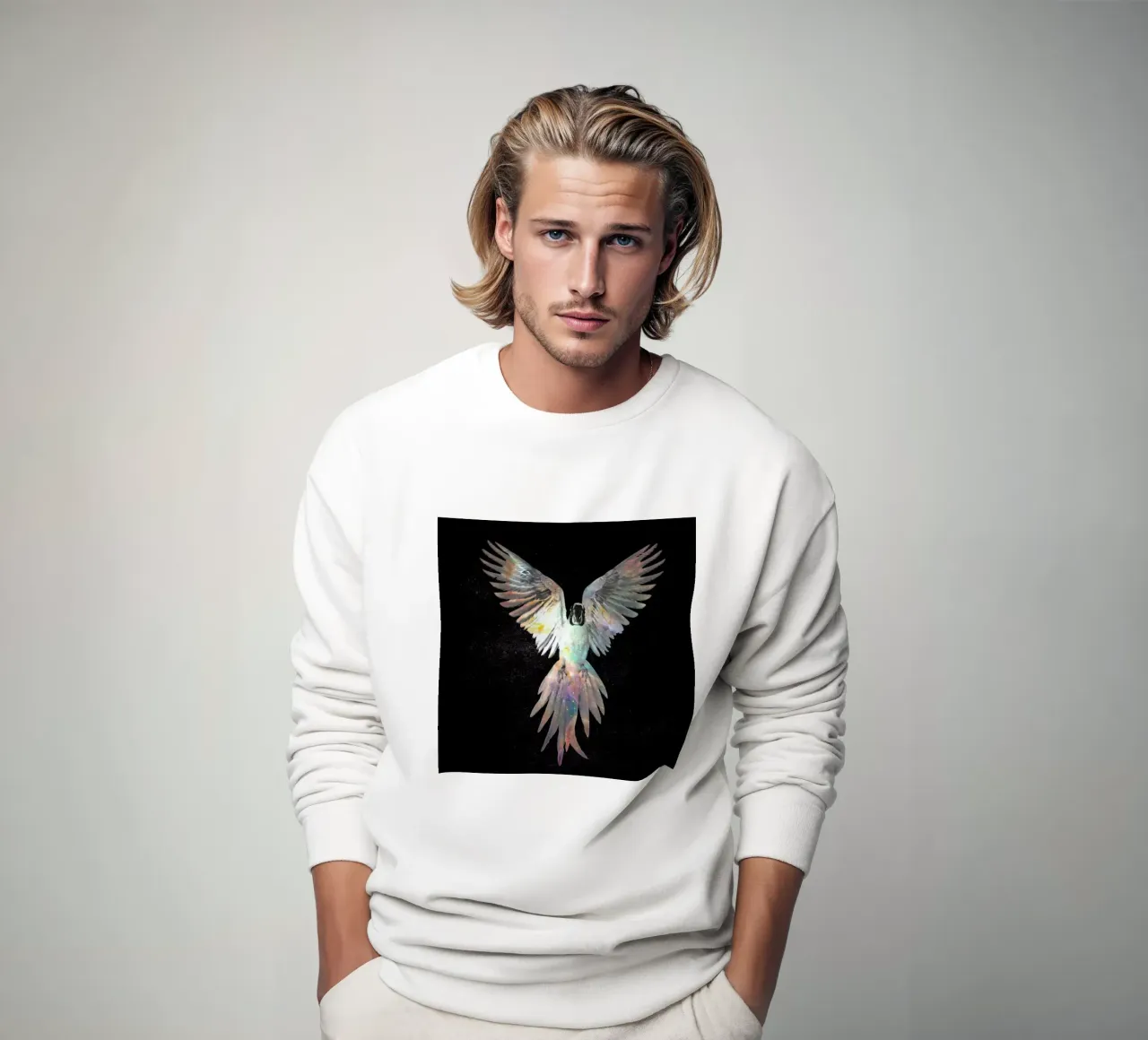 Parrot sweatshirt van Dániel Taylor