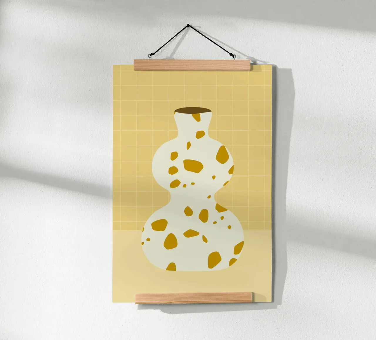 vaso in terrazzo carta hahnemühle da STUDIO 4H37