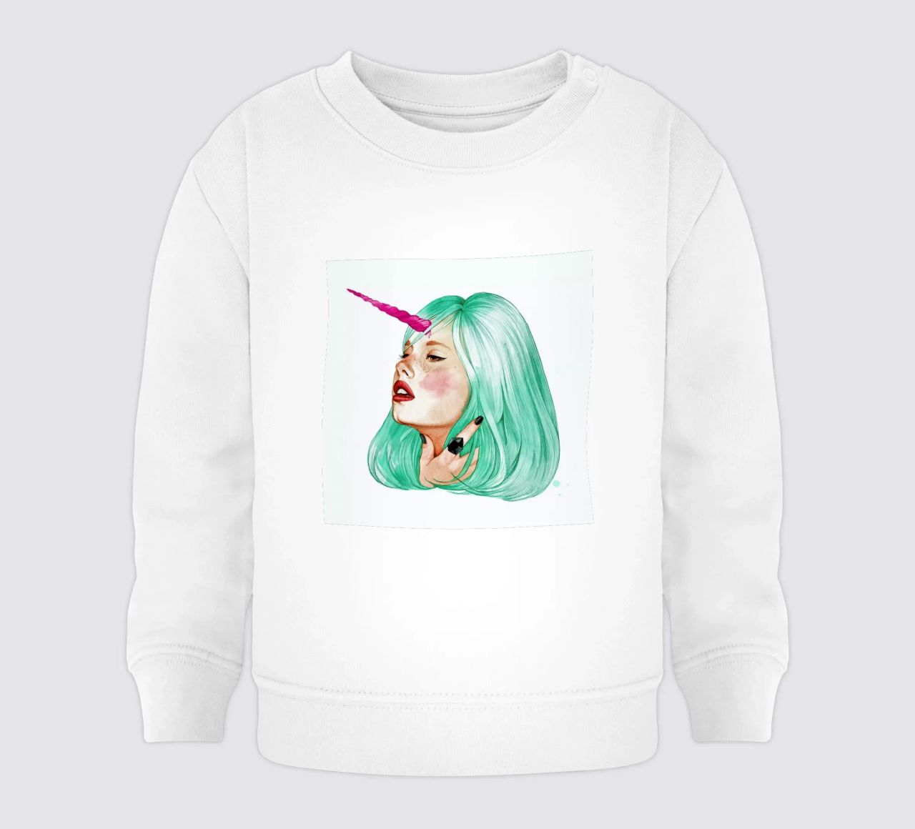 Unicorn felpa neonato da Ina Stanimirova