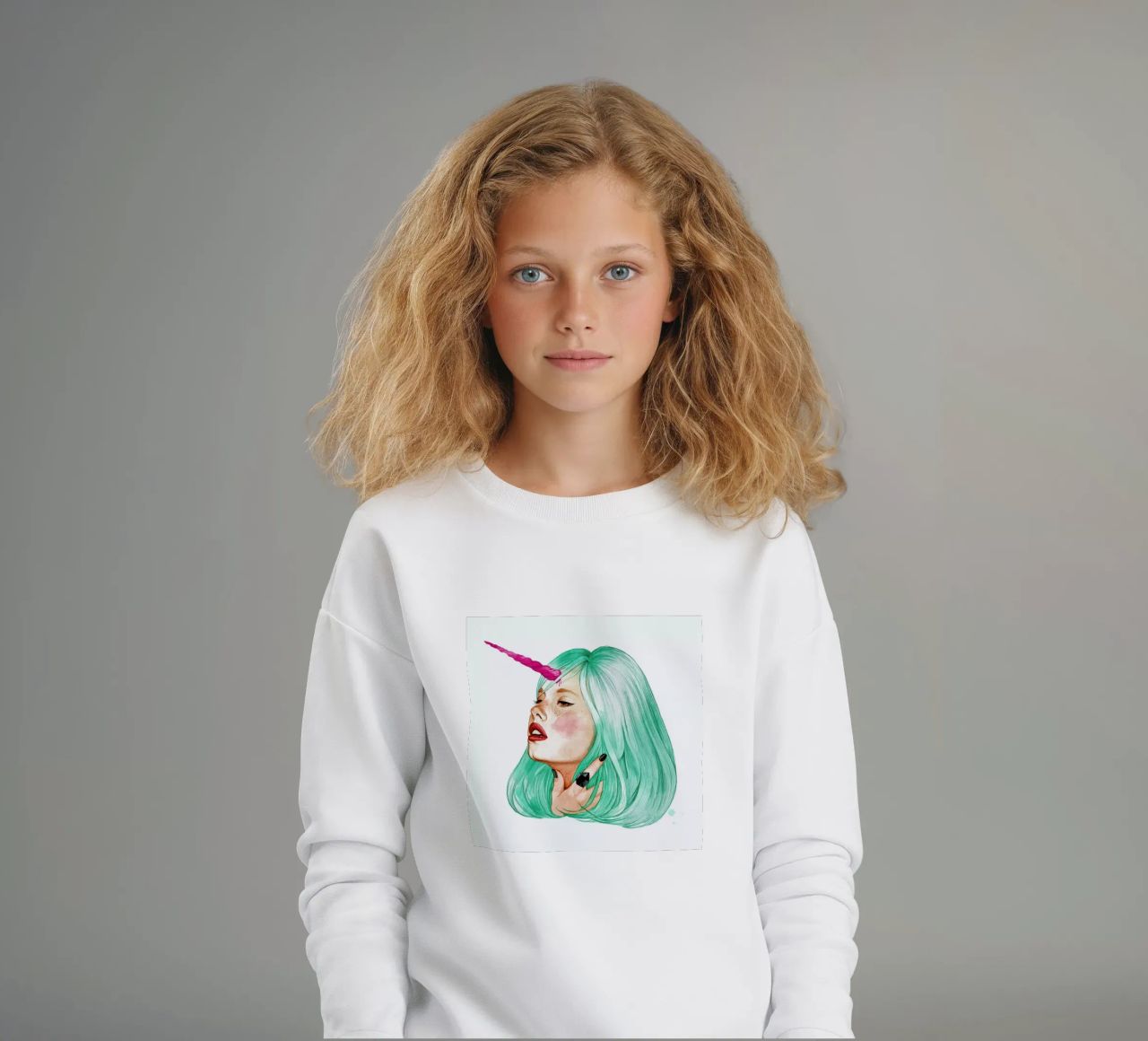 Unicorn felpa bambino da Ina Stanimirova