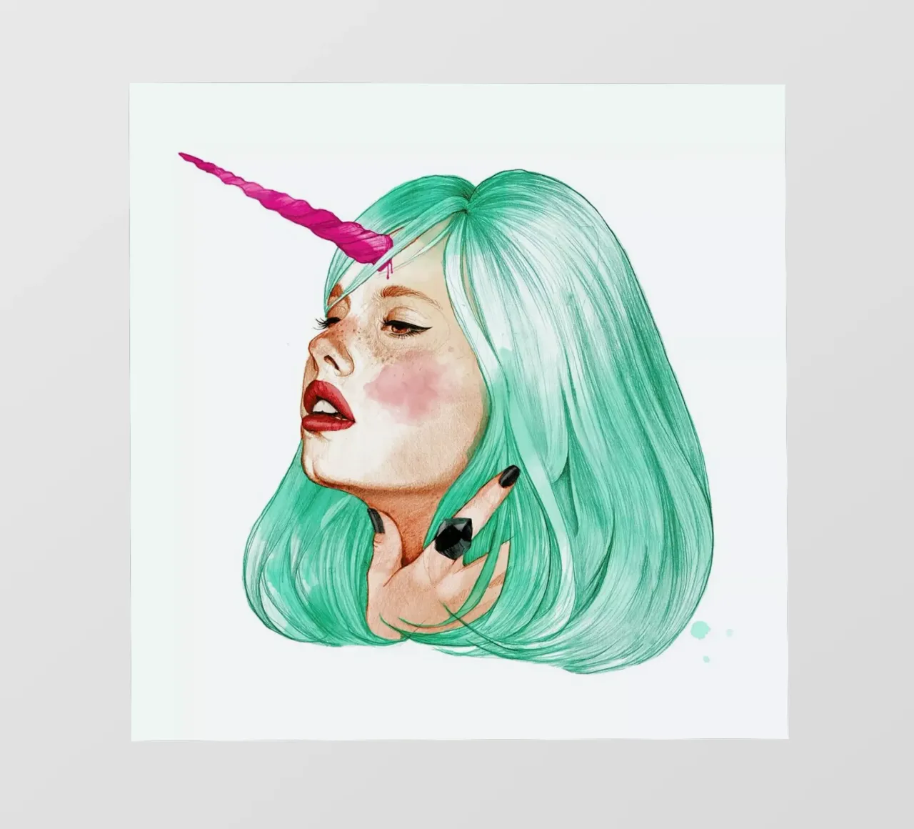 Unicorn pellicola backlit da Ina Stanimirova