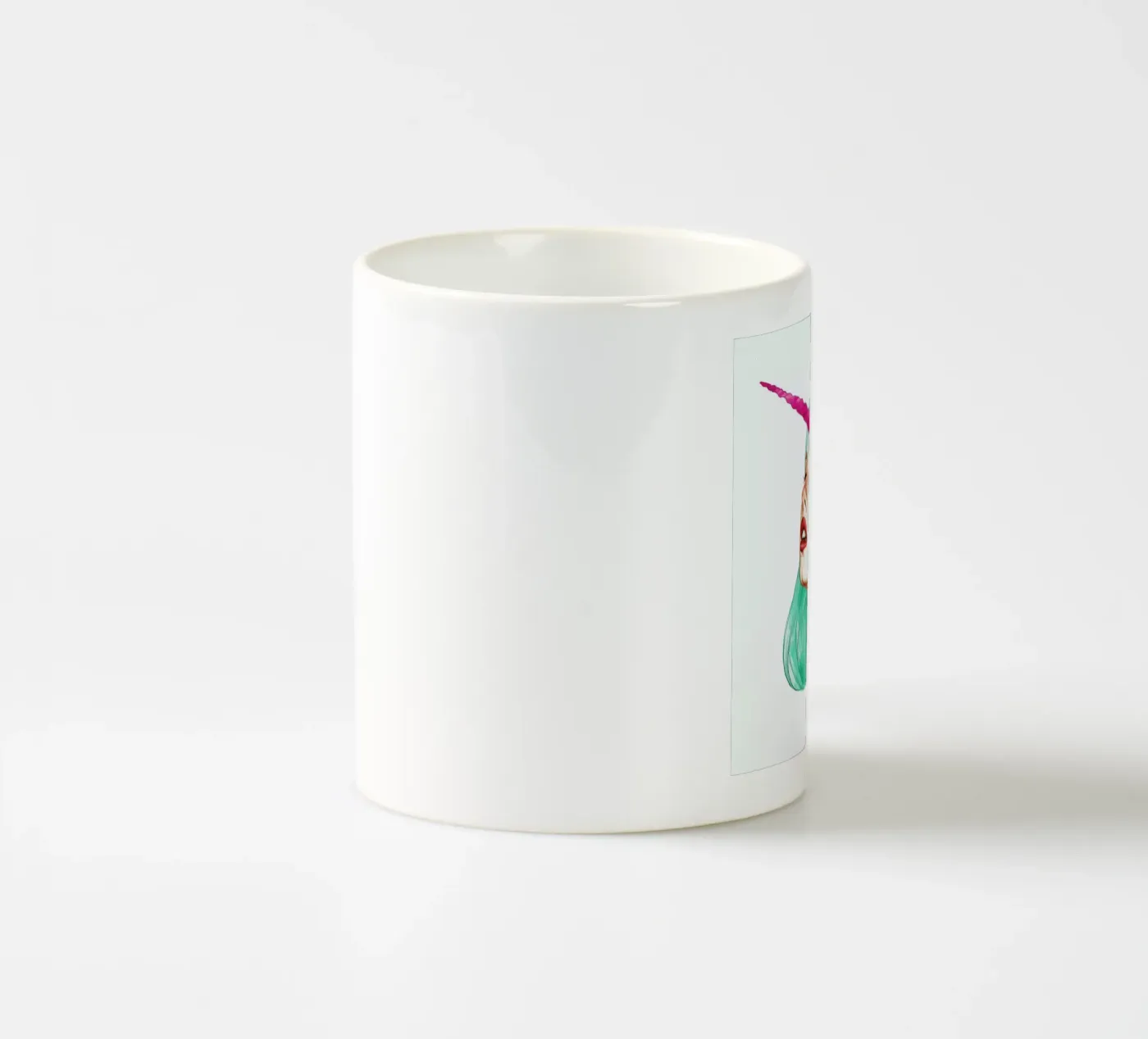 Unicorn ceramic mug by Ina Stanimirova