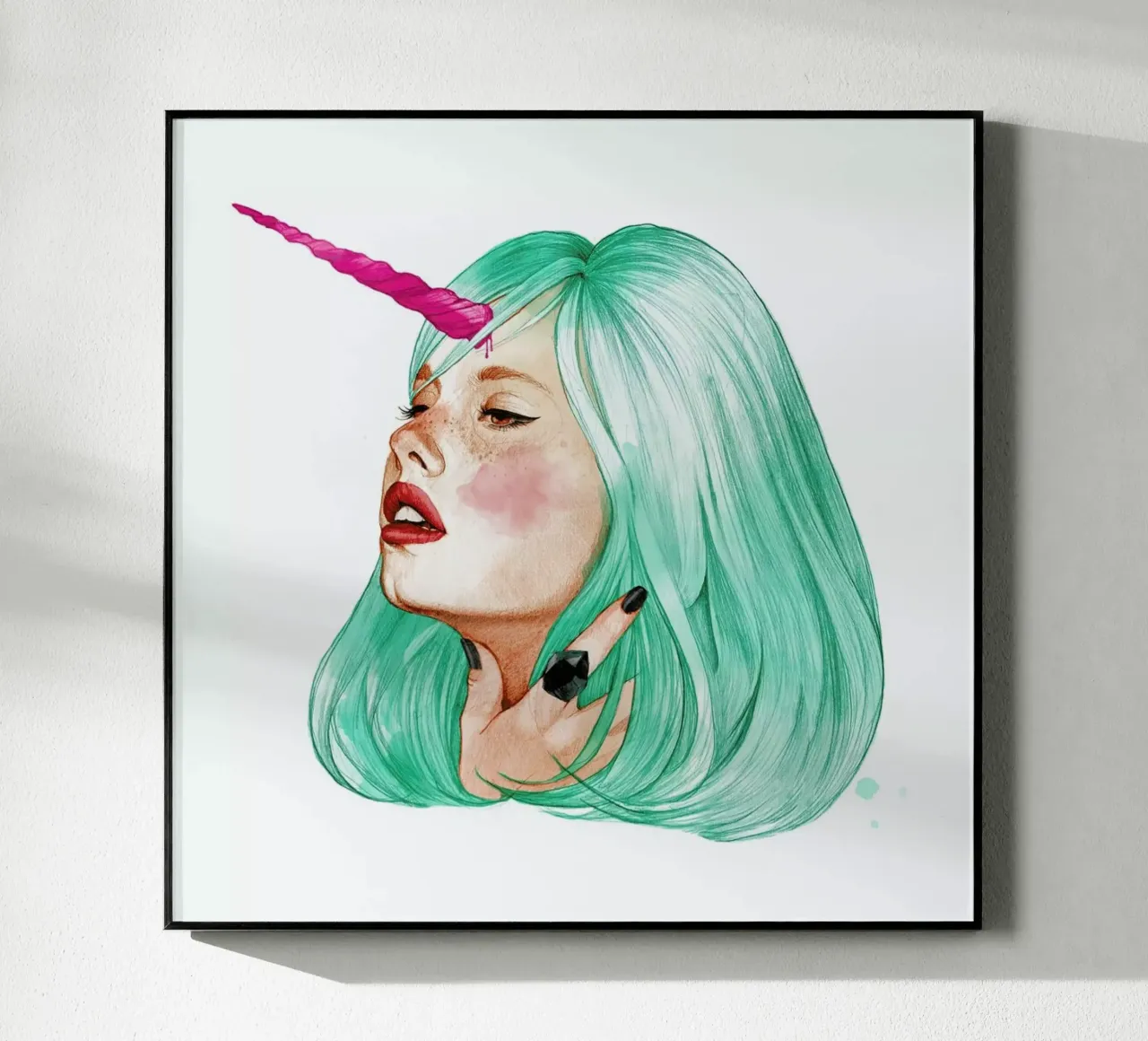 Unicorn plexiglass da Ina Stanimirova