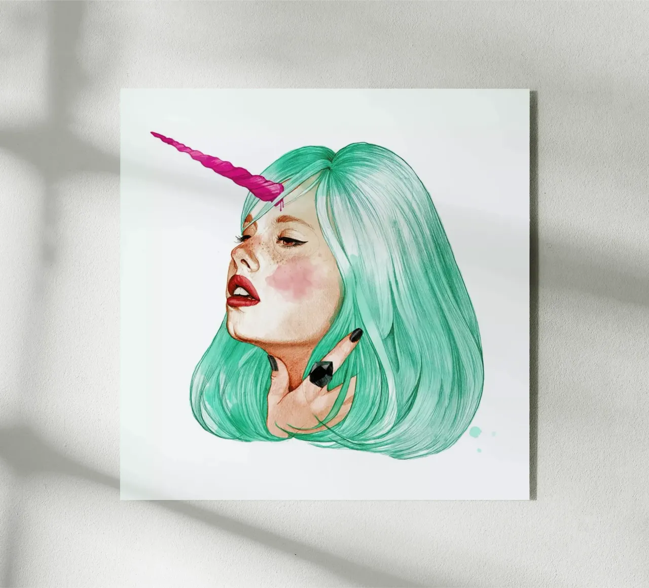 Unicorn plexiglass da Ina Stanimirova