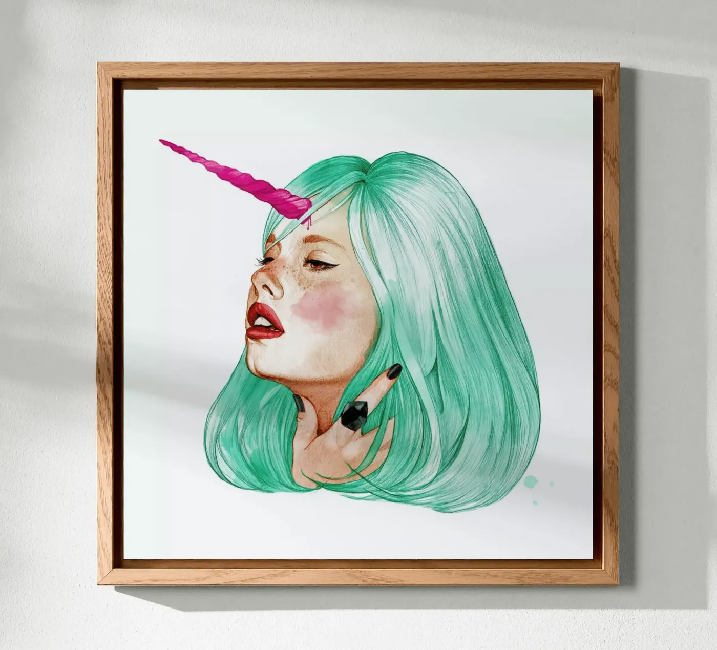 Unicorn alluminio dibond da Ina Stanimirova