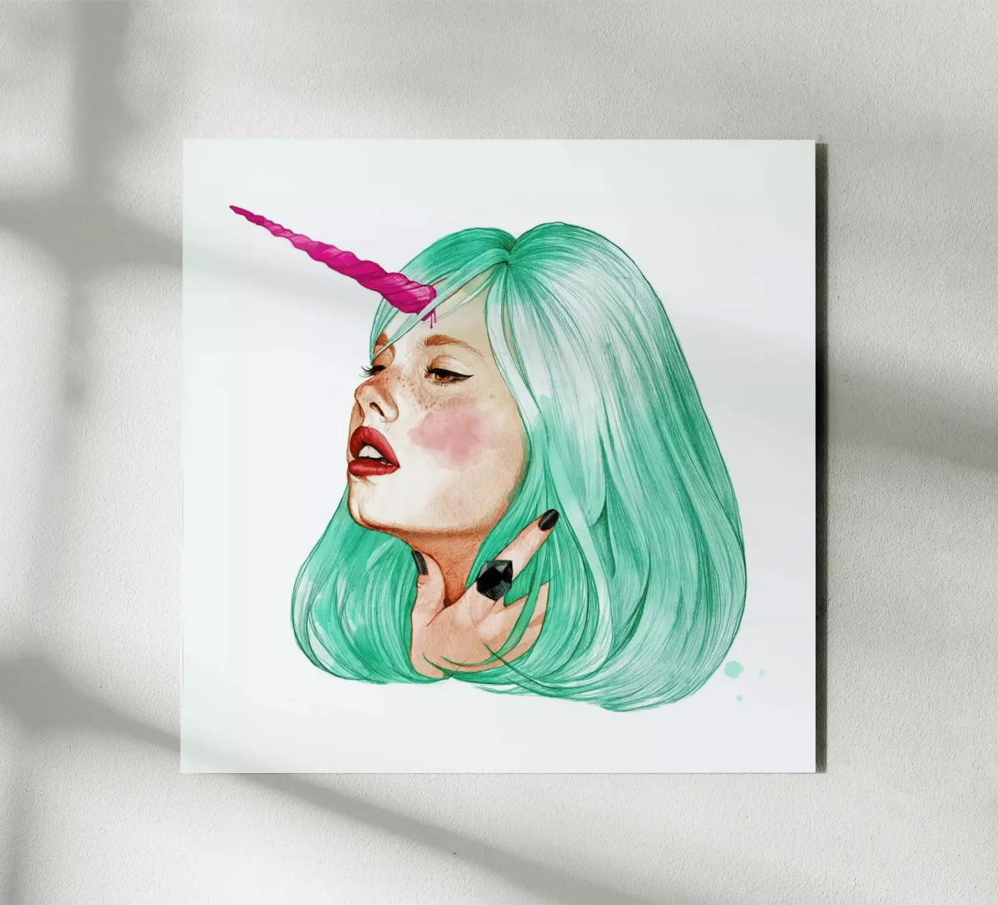 Unicorn alluminio dibond da Ina Stanimirova