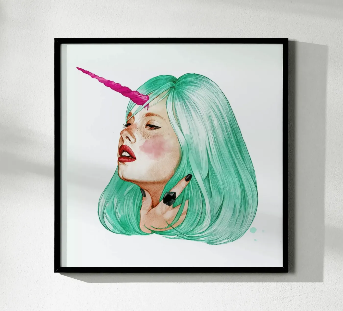 Unicorn poster van Ina Stanimirova