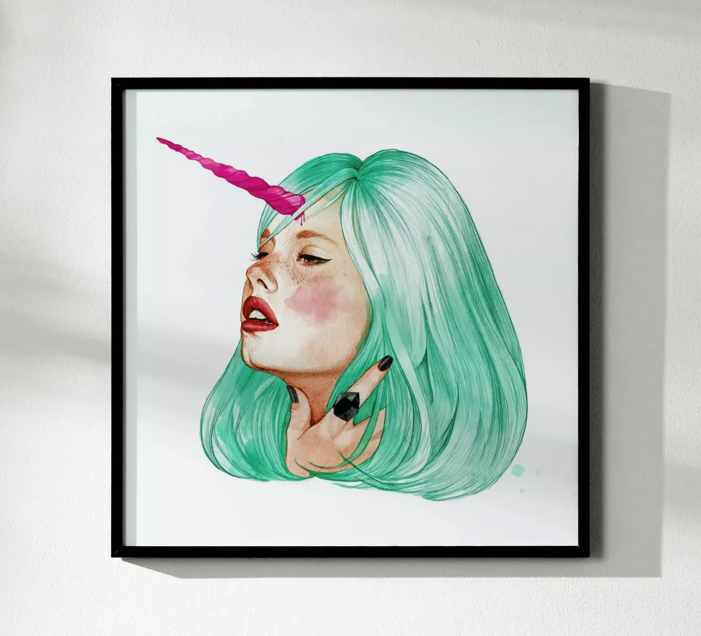 Unicorn poster de Ina Stanimirova