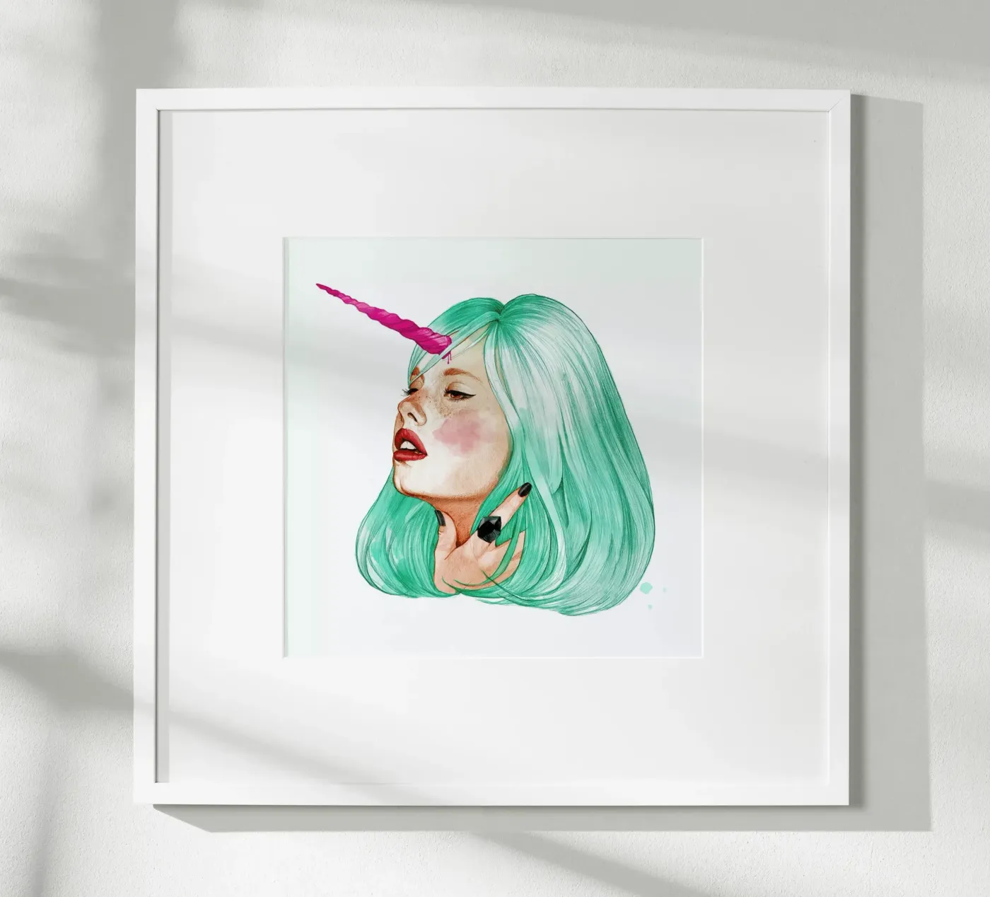 Unicorn poster van Ina Stanimirova