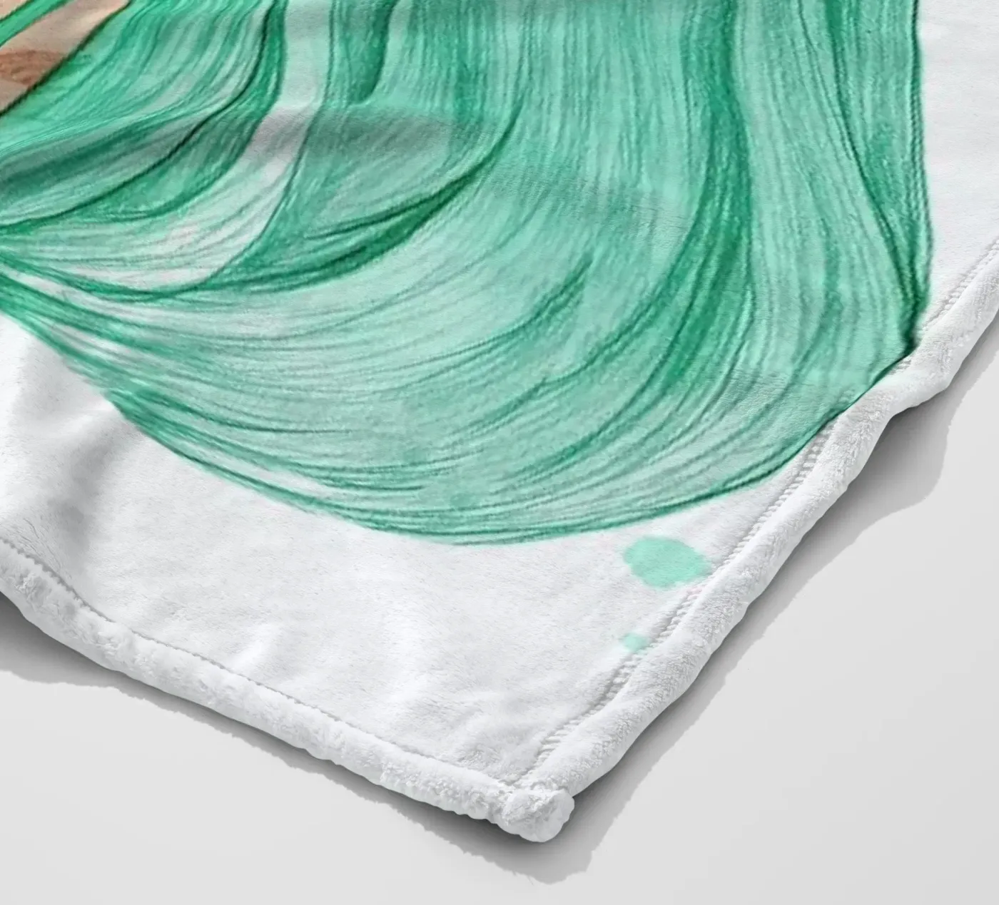 Unicorn Fleecedecke von Ina Stanimirova