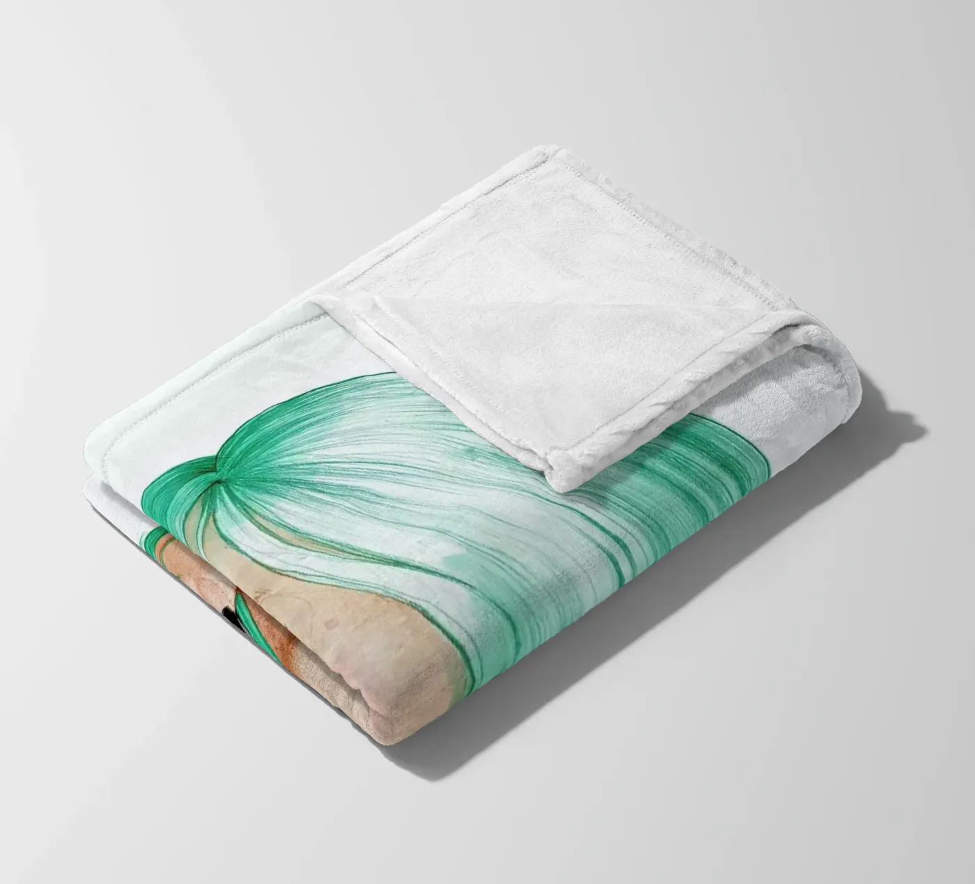 Unicorn Fleecedecke von Ina Stanimirova