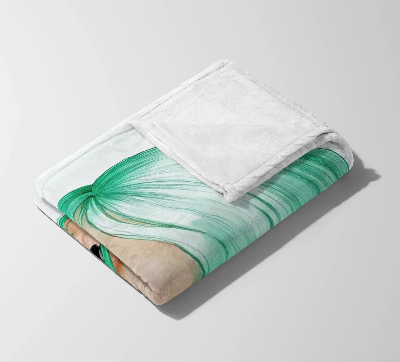 Unicorn Fleecedecke von Ina Stanimirova