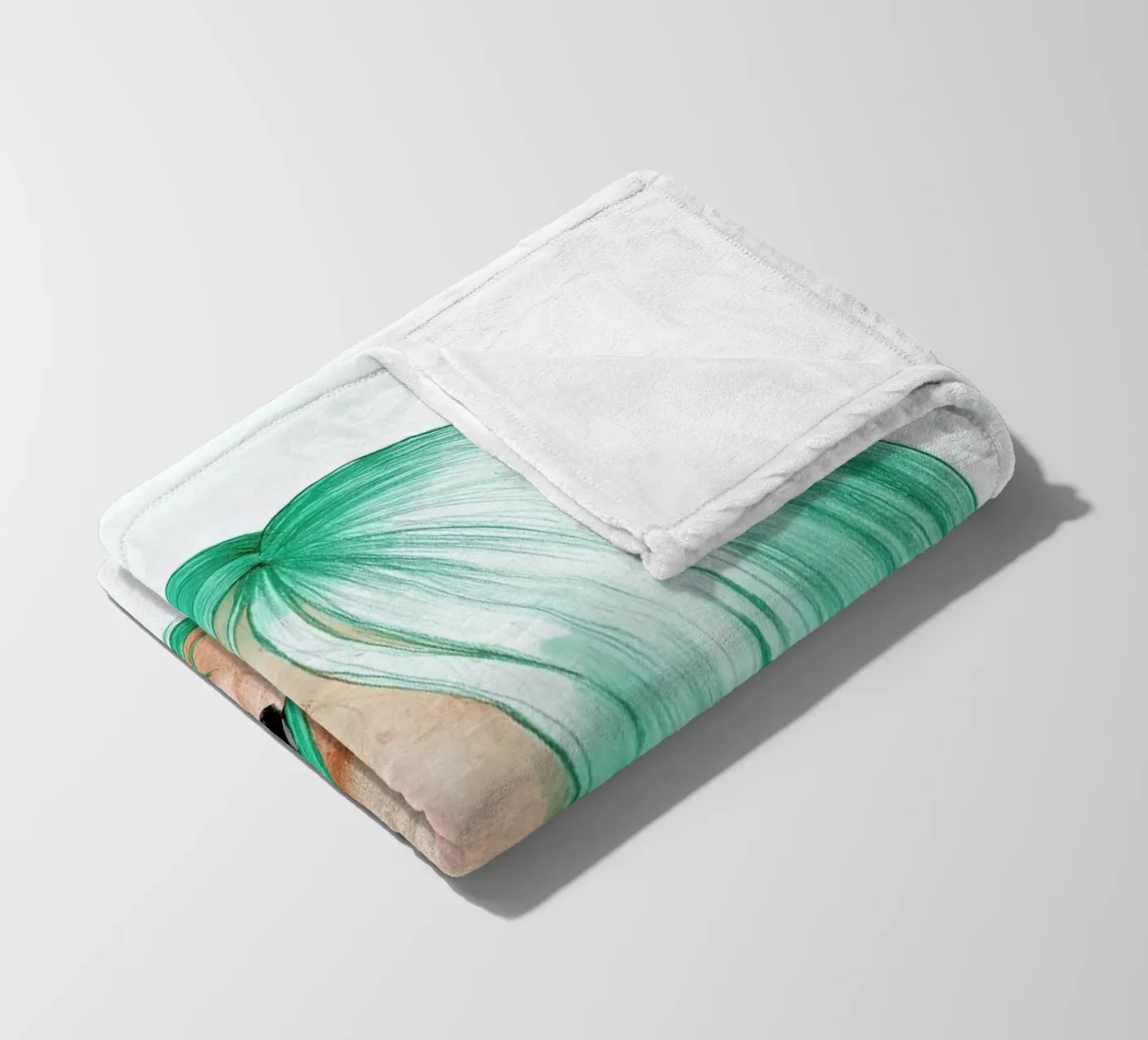 Unicorn Fleecedecke von Ina Stanimirova