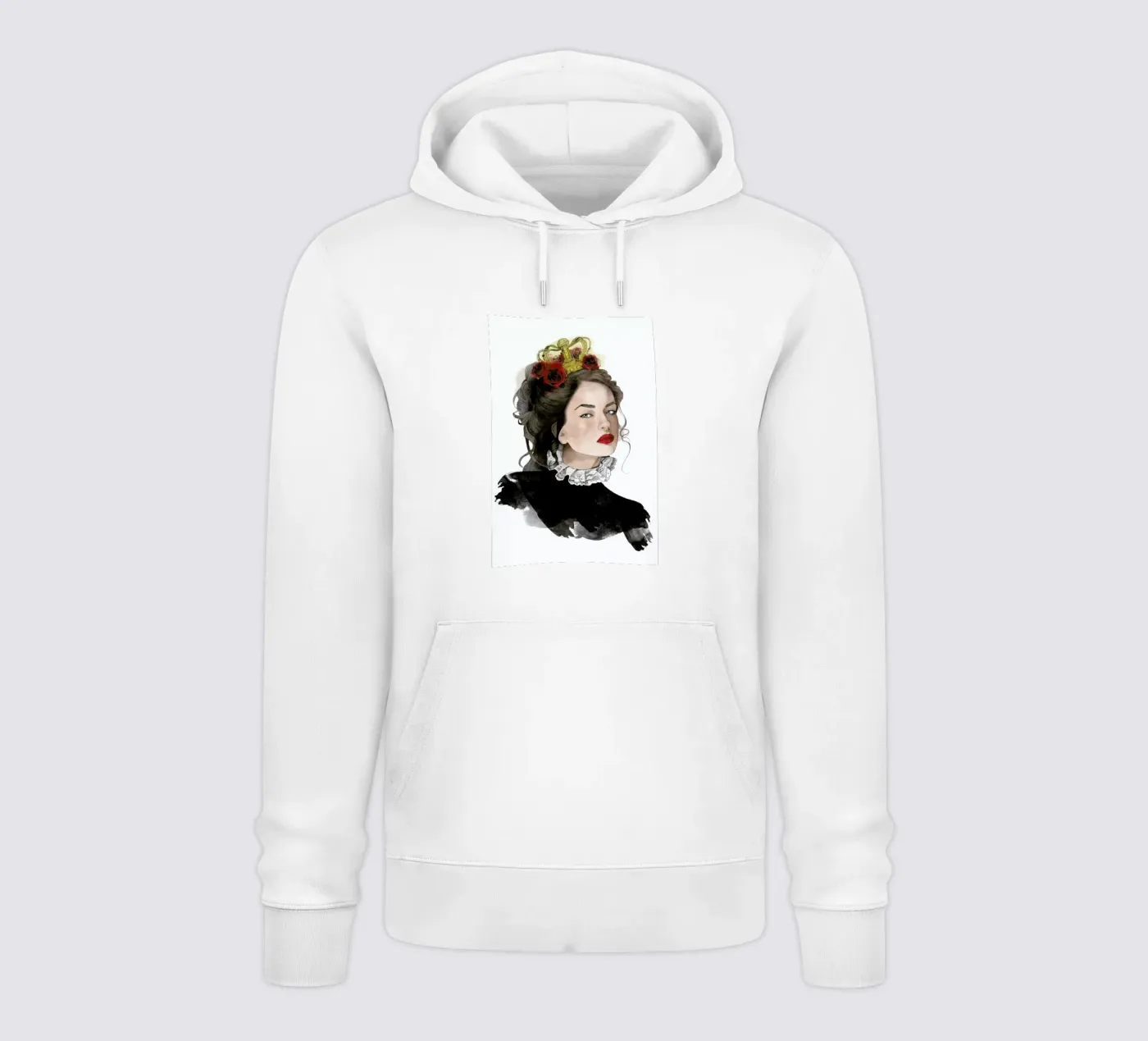 Queen hoodie by Ina Stanimirova