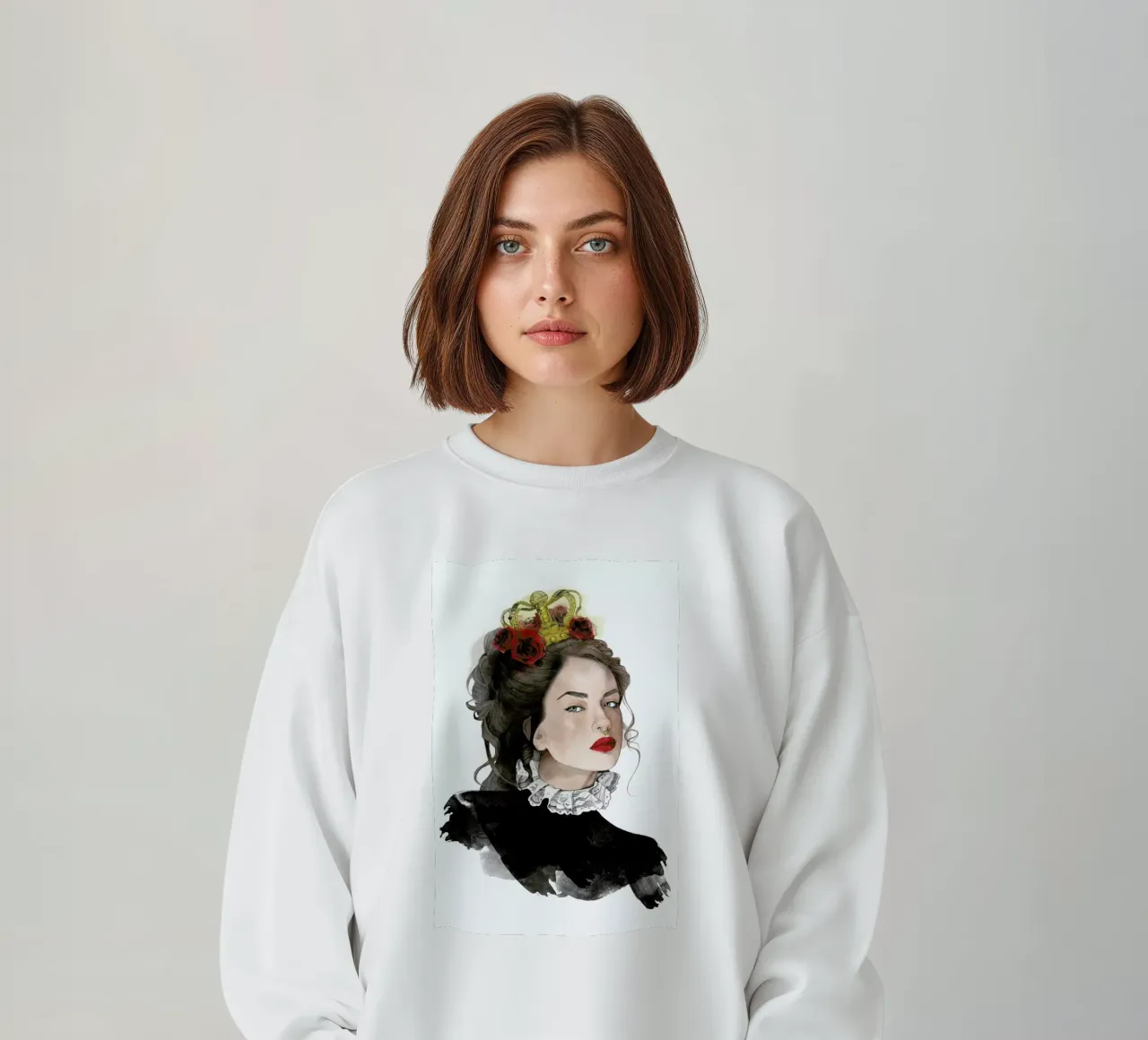 Queen felpa da Ina Stanimirova