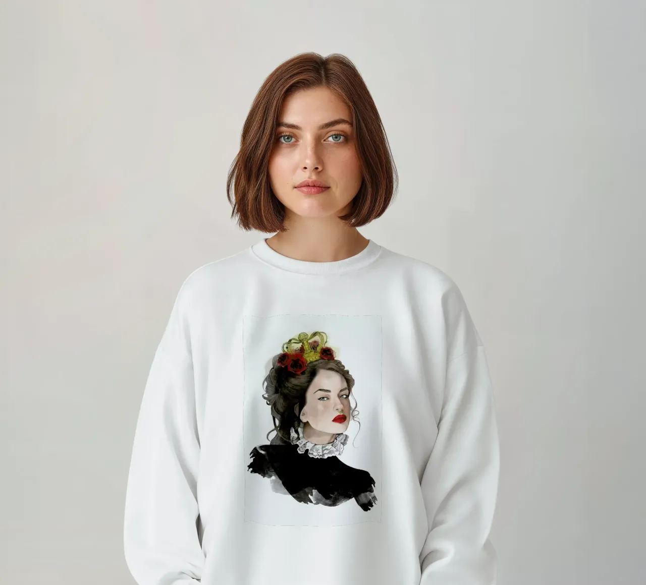 Queen felpa da Ina Stanimirova