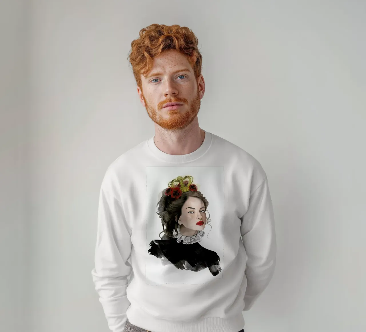 Queen felpa da Ina Stanimirova