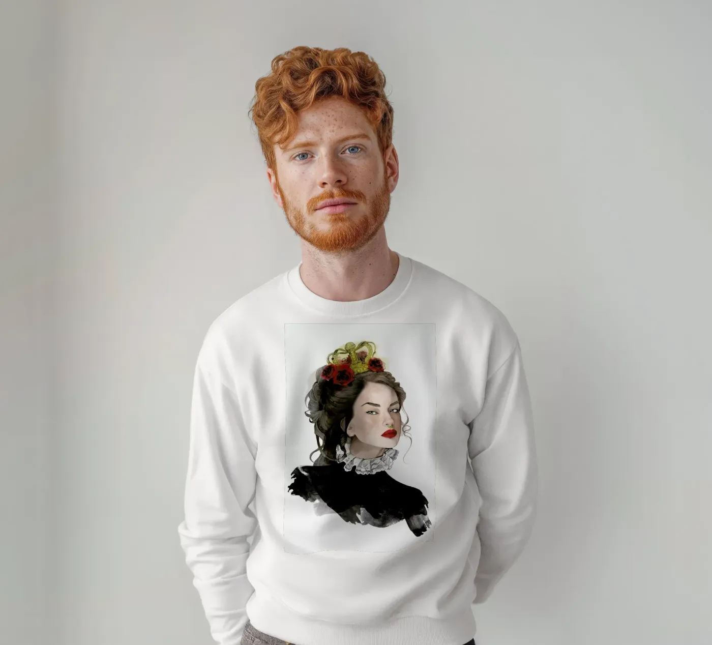 Queen felpa da Ina Stanimirova