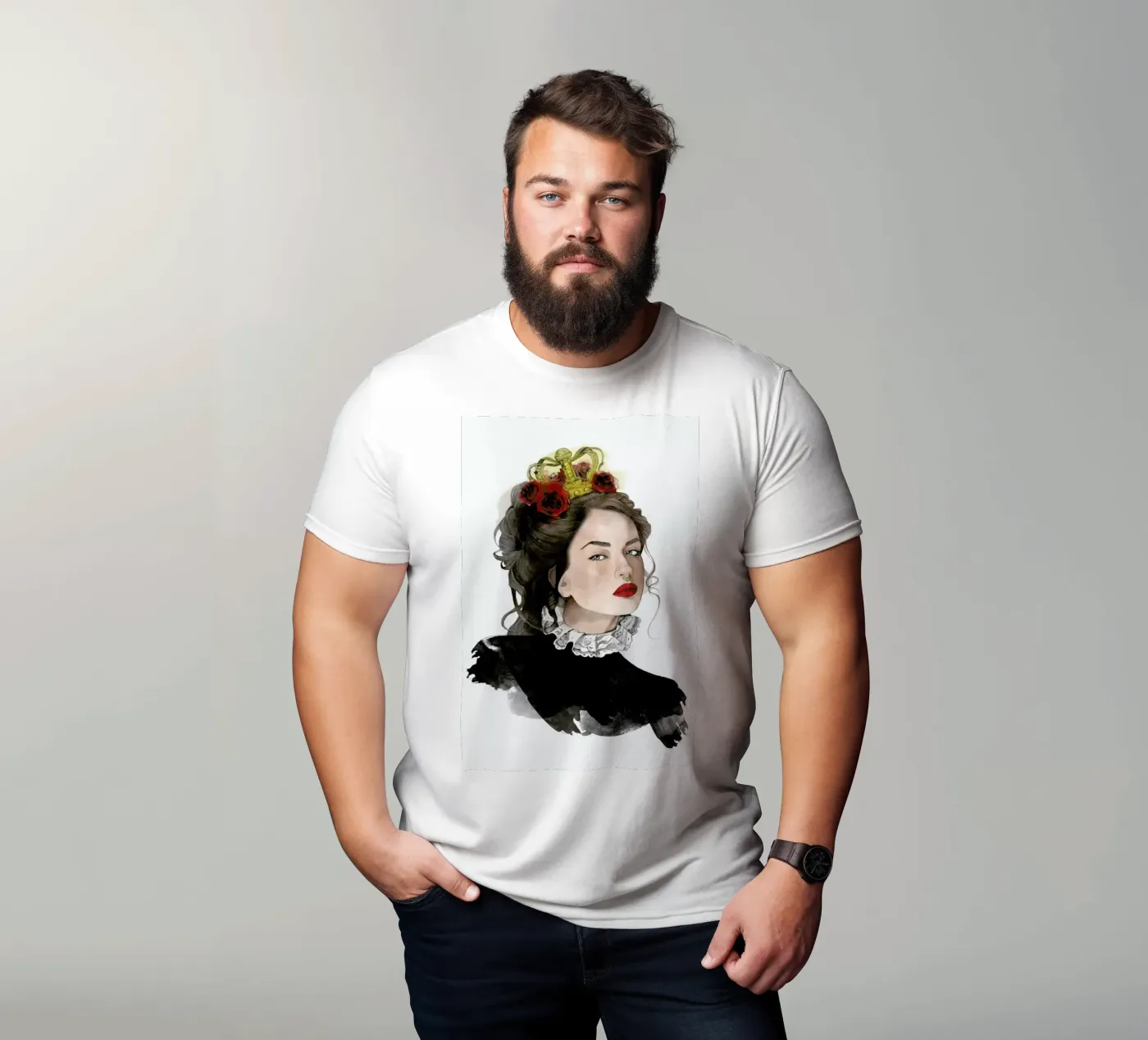 Queen t-shirt da Ina Stanimirova