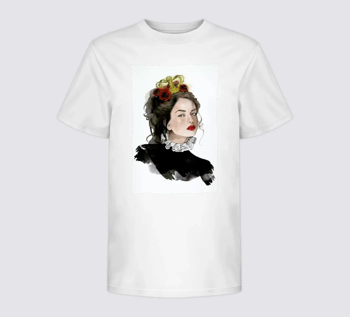 Queen kinder t-shirt van Ina Stanimirova