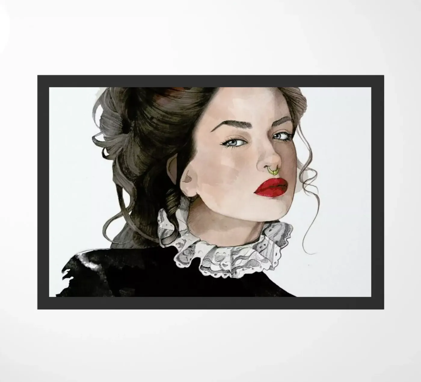 Queen paillasson de Ina Stanimirova