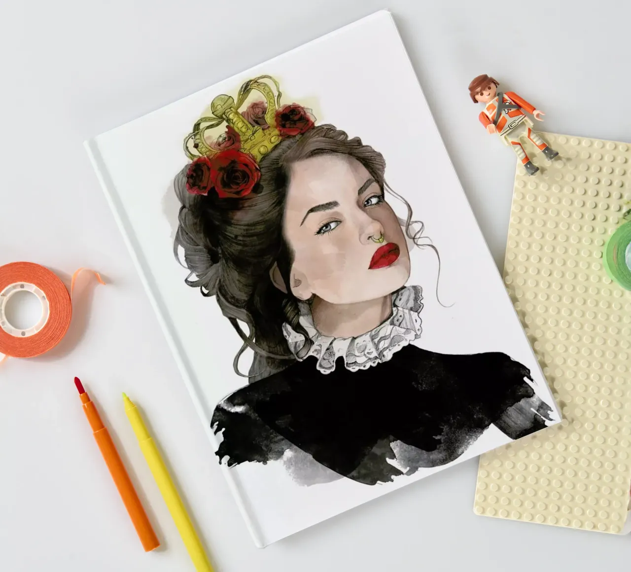 Queen notebook by Ina Stanimirova