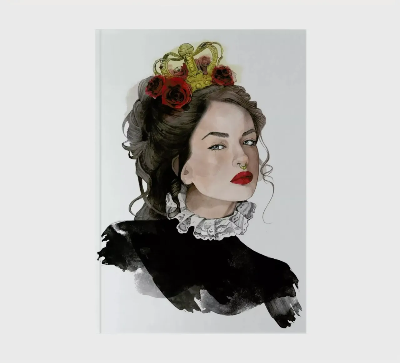 Queen notebook by Ina Stanimirova