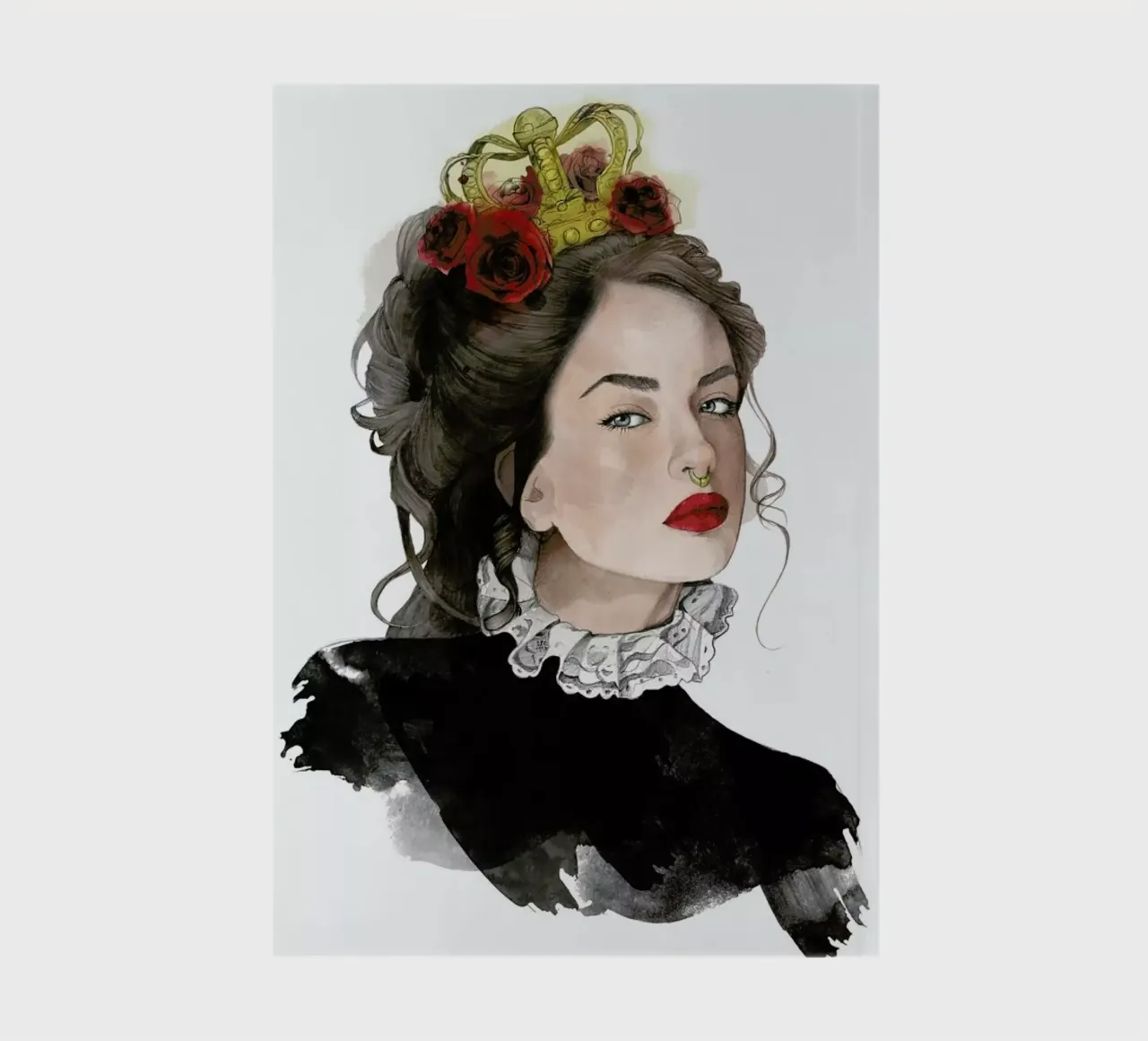 Queen notebook by Ina Stanimirova