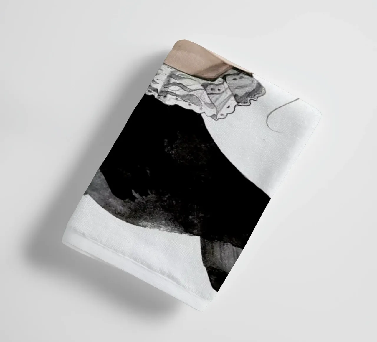 Queen towel by Ina Stanimirova