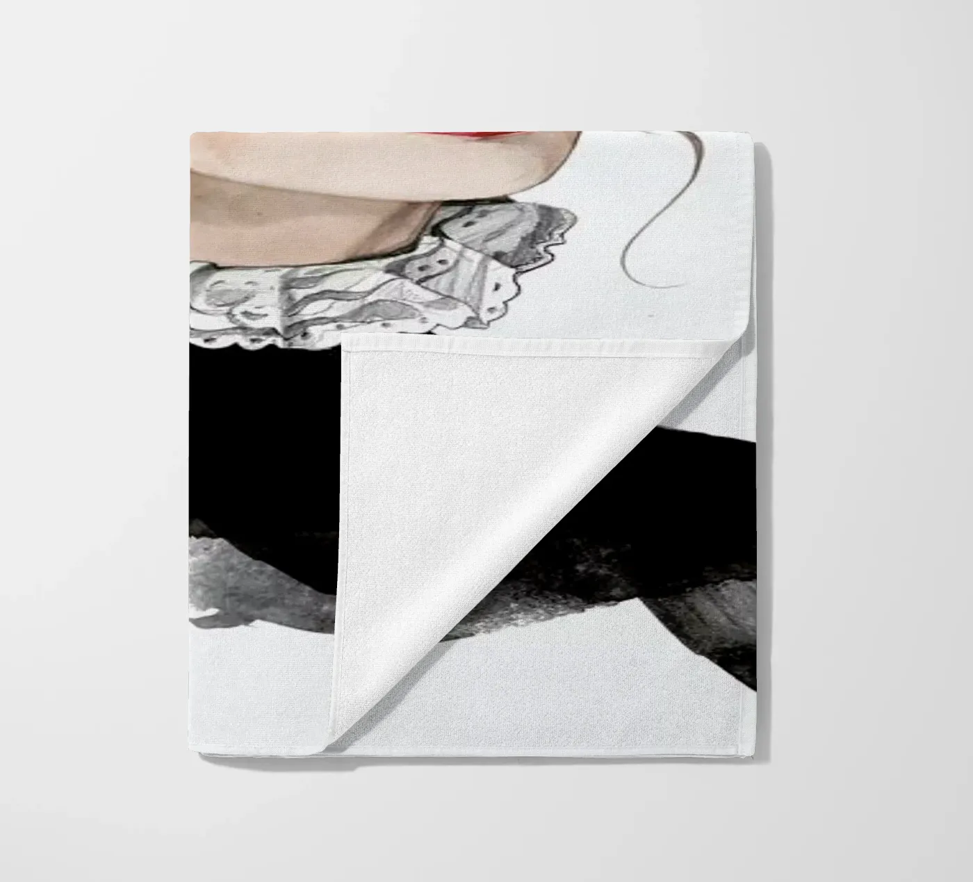 Queen Strandtuch von Ina Stanimirova