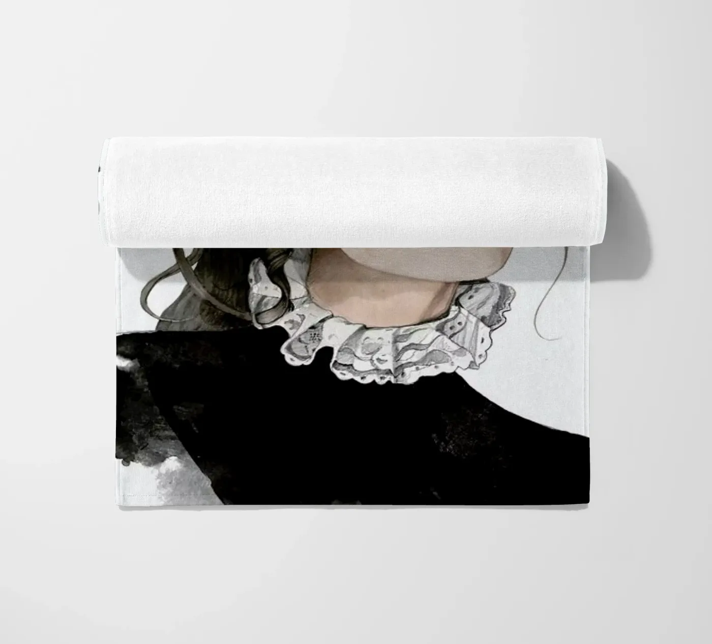 Queen strandhanddoek van Ina Stanimirova