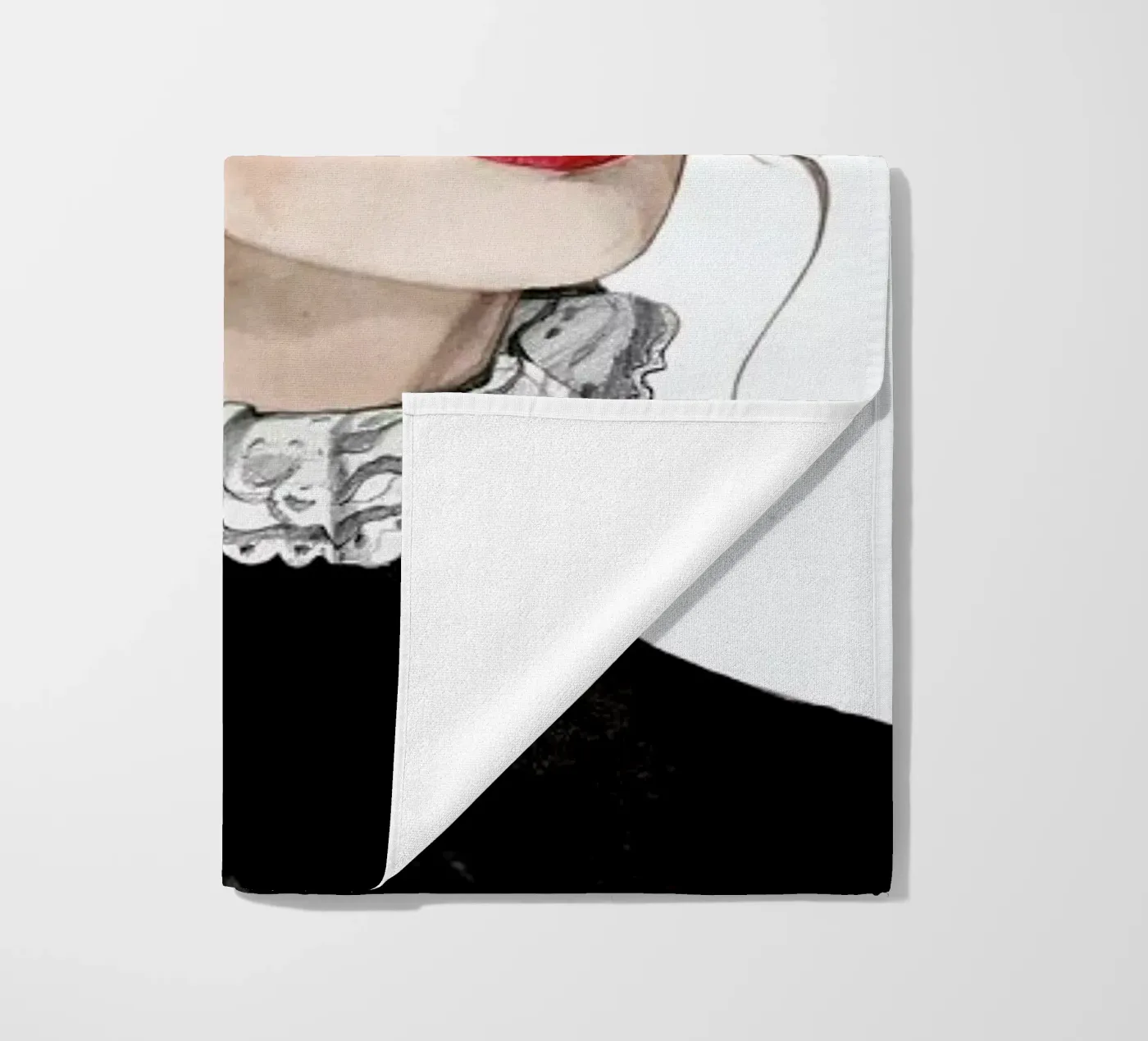 Queen Strandtuch von Ina Stanimirova