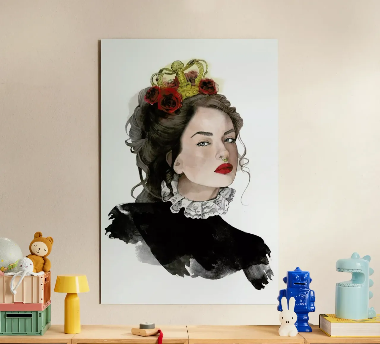 Queen forex plate by Ina Stanimirova